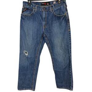 Ariat Mens FR M3 Loose Jeans Cat 2 Flame Resistant Distress 36x30